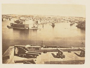 [Fort St. Angelo in Malta]. door Giorgio Sommer