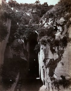 Uitzicht op Piedigrotta in Napels