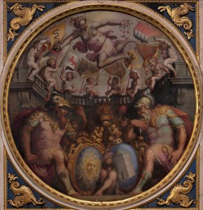 Allegorieën van de wijken San Giovanni en Santa Maria Novella, 1563-1565 door Giorgio Vasari
