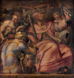 Allegorie van Certaldo door Giorgio Vasari