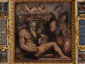 Allegorie van Pistoia door Giorgio Vasari