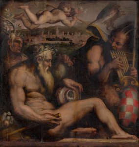 Allegorie van Pistoia, 1563-1565 door Giorgio Vasari