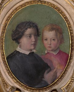 Giovanni en Garzia de Medici, 1556-1558 door Giorgio Vasari