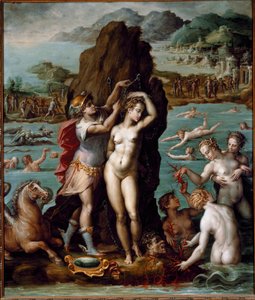 Perseus bevrijdt Andromeda