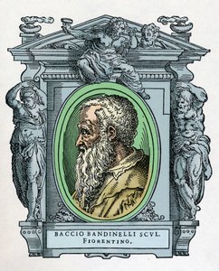 Portret van Baccio BANDINELLI (Firenze)
