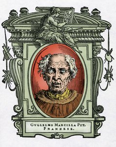 Portret van William van Marcillat door Giorgio Vasari
