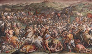 De Slag bij Marciano in Val di Chiana, 1570-1571