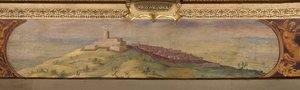 Uitzicht op Montecarlo, 1557-1558 door Giorgio Vasari