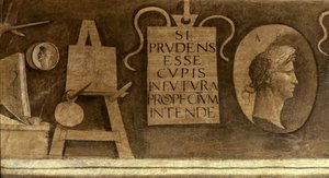 Kunst, uit de cyclus "De Vrije Kunsten" door Giorgione