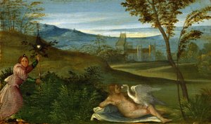 Leda en de zwaan