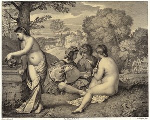 Le Concert Champetre door Giorgione 147778 1510 after Giorgione 147778 1510 after