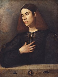 Portret van een jonge man Antonio Brocardo, ca. 1509-1510