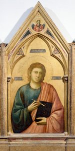 St. Johannes Evangelist (detail) door Giotto (c.1266 1337)