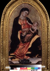 Maagd en kind door Giotto (c.1266 1337)