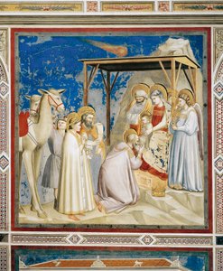 Aanbidding der Wijzen in de Scrovegni-kapel, Padua