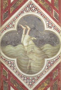 Jona en de Walvis door Giotto (c.1266 1337)