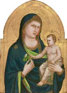 Madonna met kind door Giotto di Bondone