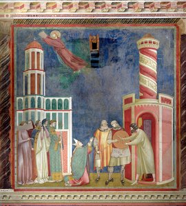 St. Franciscus bevrijdt de ketter, 1297-99 door Giotto di Bondone