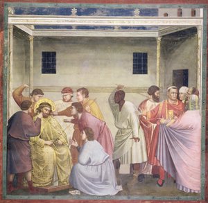De bespotting van Christus, ca. 1305