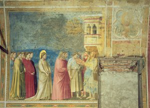 De Bruidsstoet van de Maagden, ca. 1305 (na restauratie)