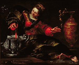 Circe mengt wijn, ca. 1630