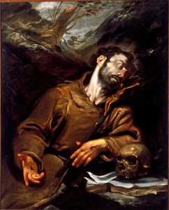 De extase van Sint Franciscus van Assisi