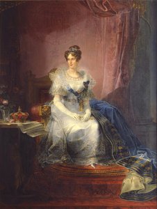 Portret van Marie-Louise van Oostenrijk 1791-1847, Hertogin van Parma, 1837-1839