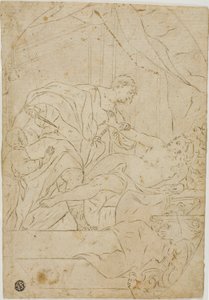 Verkrachting van Lucretia door Giovan Gioseffo dal Sole