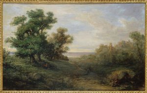 Landschap door Giovanni Carnovali