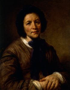 Portret van een Dame, door Giovanni Carnovali, bekend als Piccio (1804-1873) door Giovanni Carnovali