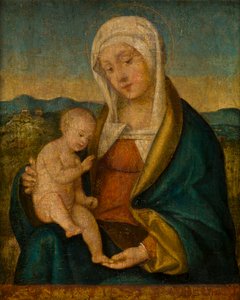 Madonna en Kind, ca. 1450-1516 door Giovanni (style of) Bellini