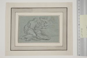 Christus in Gethsemane en de engel met de kelk