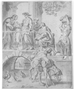 De visitatie door Giovanni Agostino Ratti