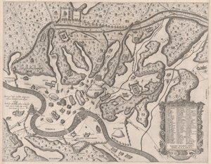 Speculum Romanae Magnificentiae: Oud Rome en zijn Heuvels, vanuit het Westen