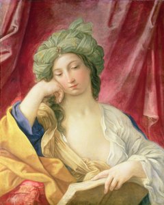Sibyl, 1640 door Giovanni Andrea Sirani