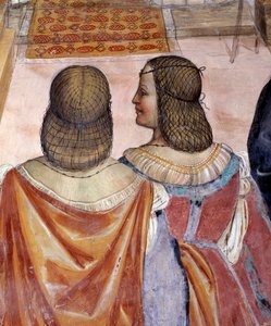 Benedictus excommuniceerde twee nonnen en verleende hen absolutie na hun dood (detail)