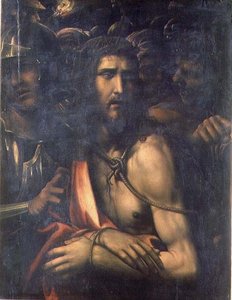 Christus te midden van zijn kwelgeesten door Giovanni Antonio Bazzi Sodoma