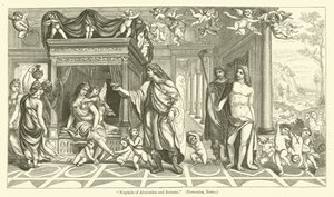 Huwelijk van Alexander en Roxana door Giovanni Antonio Bazzi Sodoma