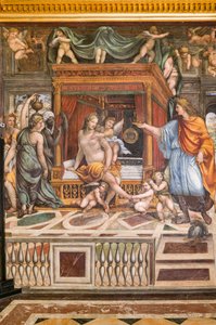 De bruiloft van Alexander de Grote en Roxane door Giovanni Antonio Bazzi Sodoma
