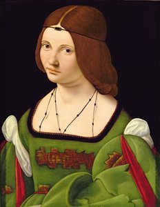 Portret van een dame (post restauratie)