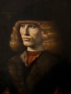 Portret van een jonge man, ca. 1500 door Giovanni Antonio Boltraffio