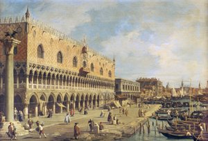 De Riva degli Schiavoni, Venetië door Giovanni Antonio Canal