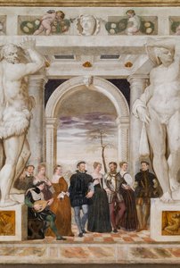 Uitnodiging tot de Dans, Hoofdzaal, ca. 1570
