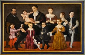 Portret van de familie Valmarana