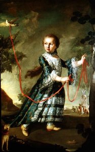 Portret van een Meisje door Giovanni Antonio Guardi
