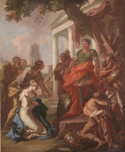 De Matigheid van Scipio, ca. 1710 door Giovanni Antonio Pellegrini