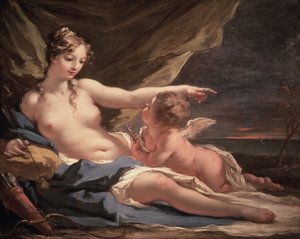 Venus en Cupido