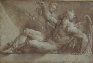 Allegorie van de Tijd door Giovanni Antonio Pordenone
