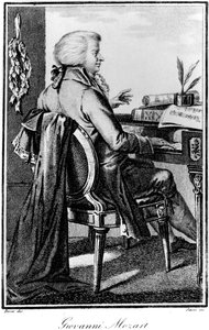 Wolfgang Amadeus Mozart, Oostenrijkse componist, ca. 1784-1827