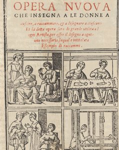 Essempio di recammi, 1530 door Giovanni Antonio Tagliente